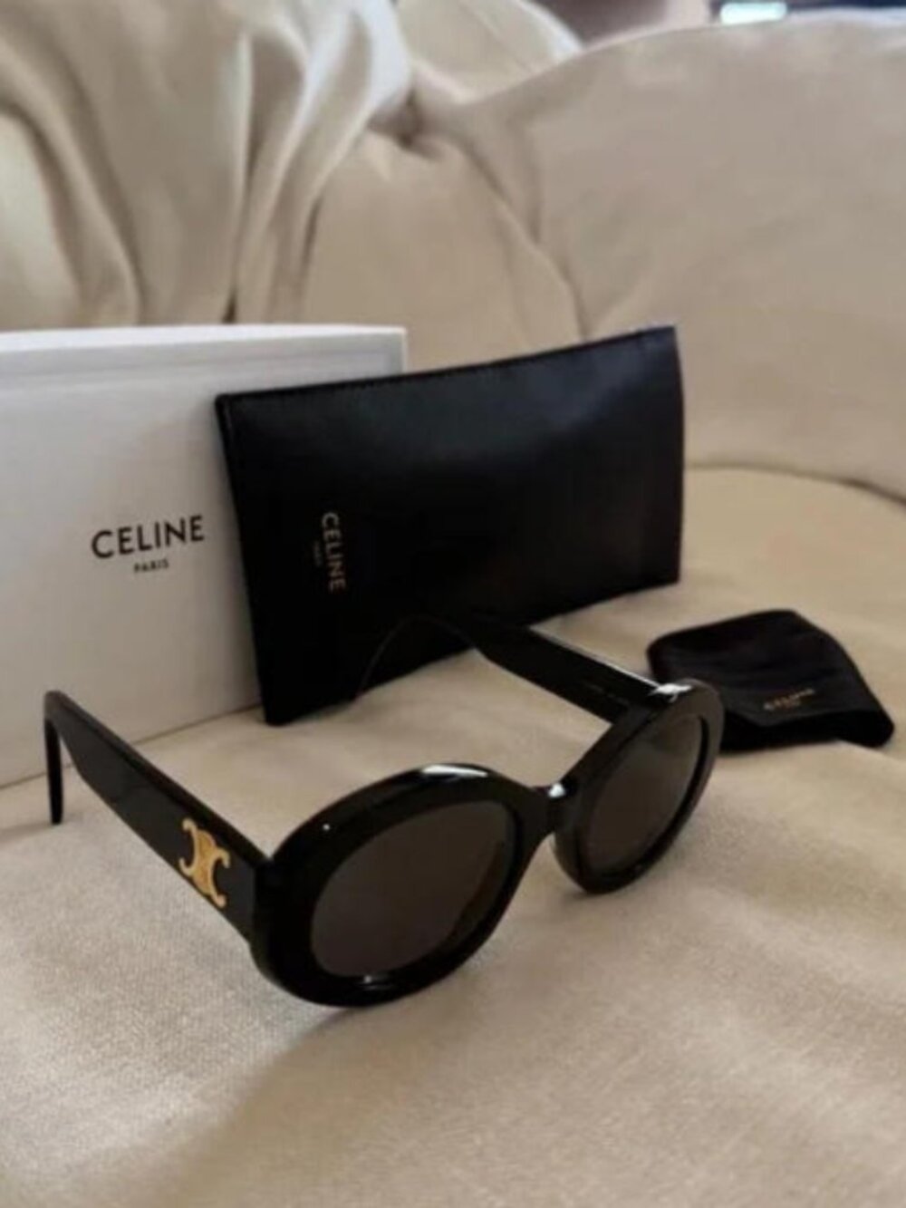 Celine Elegant Black Sunglasses